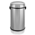 thumbnail image 1 of Alpine Industries Stainless Steel Commercial Indoor Trash Can with Swing Lid 17-Gallon, 1 of 9