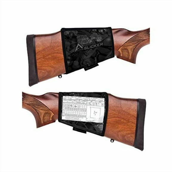 Alpine Innovations D.O.P.E Window Ammo Slicker Buttstock Ammo Pouch | Large Caliber Fits 7 Rounds | Vanish Tan