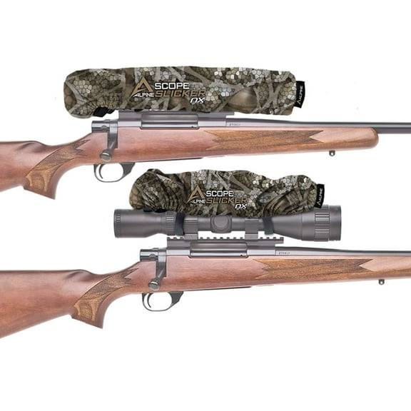 Alpine Innovations Slicker NX2 Hunting Rifle Scope Cover, Large fits 14"- 20", Vanish Tan