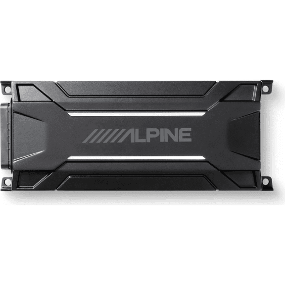 Alpine KTA-30FW Tough Power Pack Compact 4-Channel Amplifier - Black