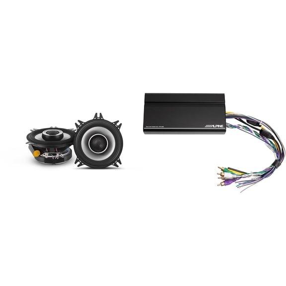 Alpine KTA-450 4 Ch.Power Pack Amp w/ S2-S40