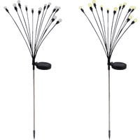 Alpine LED Firefly Solar Stake Light - Pack of 24