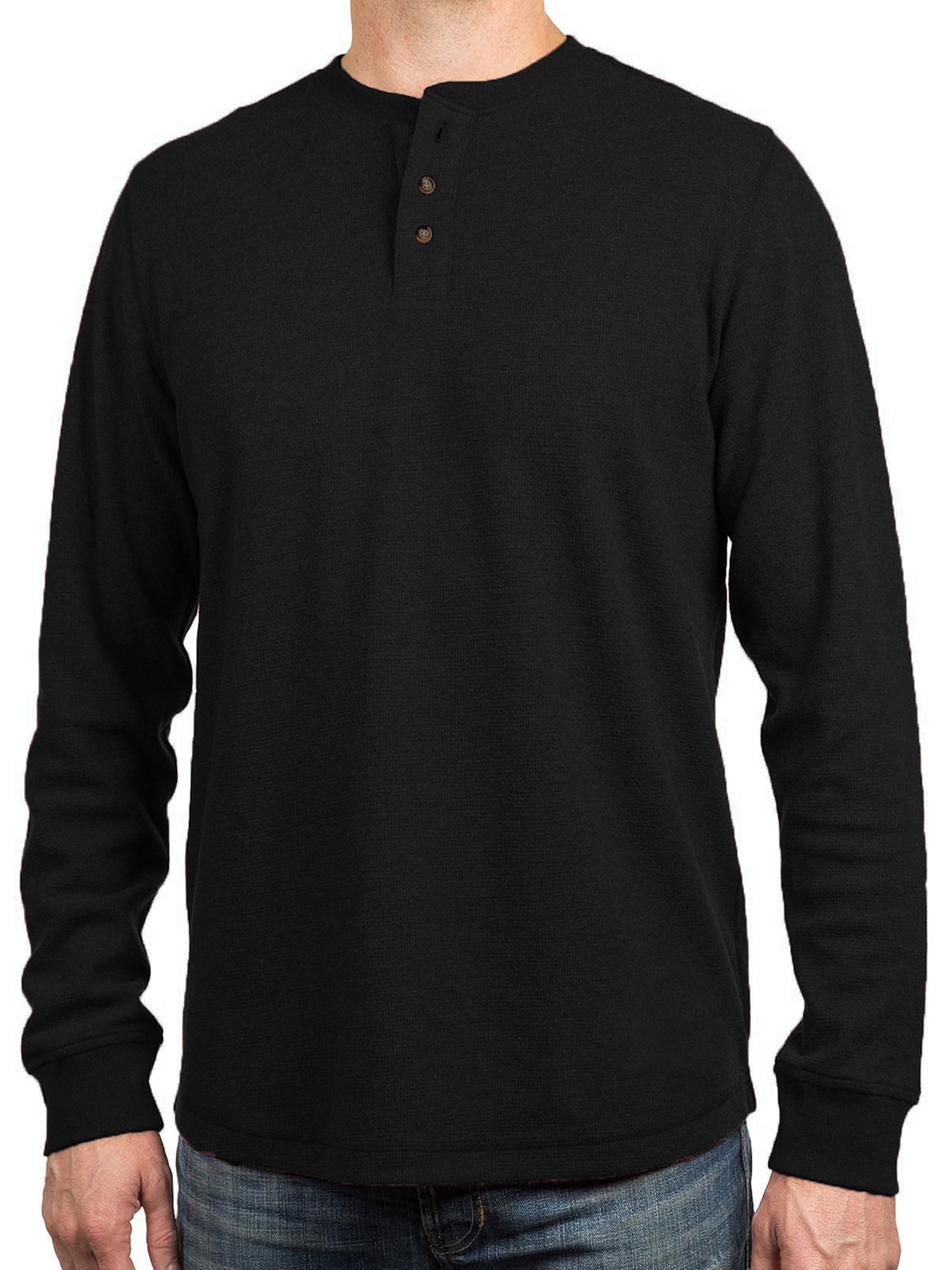 Mens thermal button shirt online
