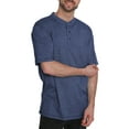thumbnail image 1 of Alpine Lakes Men's Short Sleeve Henley Grindle Shirt, 1 of 1