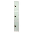thumbnail image 1 of AdirOffice ALHI629203MGRN 3 Compartment Steel Storage Locker, Misty Green, 1 of 8