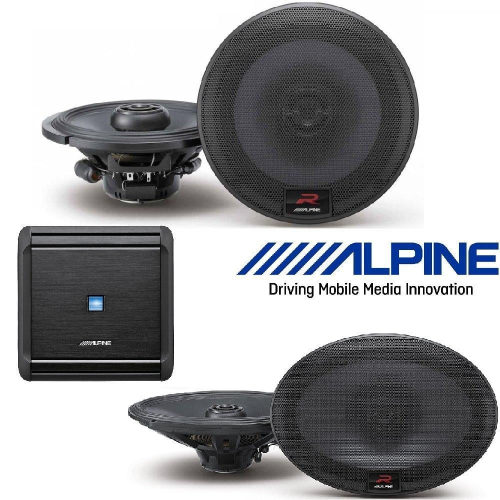 Alpine MRV-F300 4-Channel Car Amplifier, 50 Watts RMS x 4 W R-S69