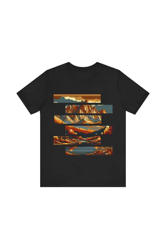 Alpine Majesty at Daybreak - Jersey Short Sleeve Tee