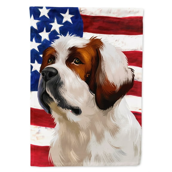 Carolines Treasures CK6393CHF Alpine Mastiff American Canvas House Size Outdoor-Flags, Multicolor