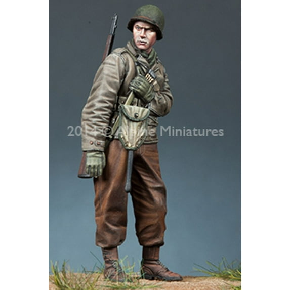 Alpine Miniatures 1:35 WWII US Infantry - Resin Figure #35170