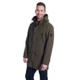 thumbnail image 1 of Alpine North, Banks - Men’s Drawstring Raincoat - Weather Resistant Storm Jacket with Drawstring Hood, Lightweight, DWR Water Repellent, Windproof, Rain Jacket, 1 of 6