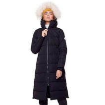 Alpine North, Kluane - Women's Vegan Down Recycled Ultra Long Winter Parka - Water Repellent, Windproof, Insulated Jacket with Hood