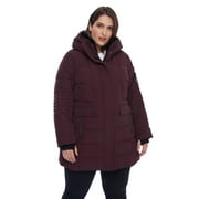 ALPINE NORTH OUTERWEAR DESIGNED IN Alpine North, Kootney Plus - Women's Vegan Down Mid-Length Parka (Plus Size) - Insulated, Water-Repellent Winter Coat with Hood, Jacket