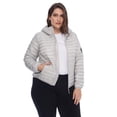 thumbnail image 1 of Alpine North Women's Plus Size Vegan Down Lightweight Packable Puffer Jacket & Bag, 1 of 9