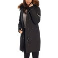 thumbnail image 1 of Alpine North Women's Vegan Down Long Parka Winter Jacket Black XL, 1 of 6