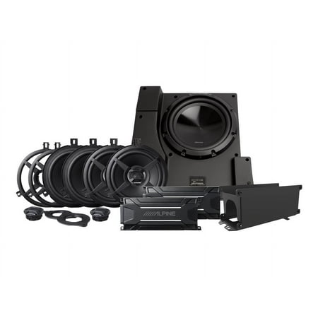 Alpine - 6-1/2" 2-Way Car Speakers (Two Pairs) - Black