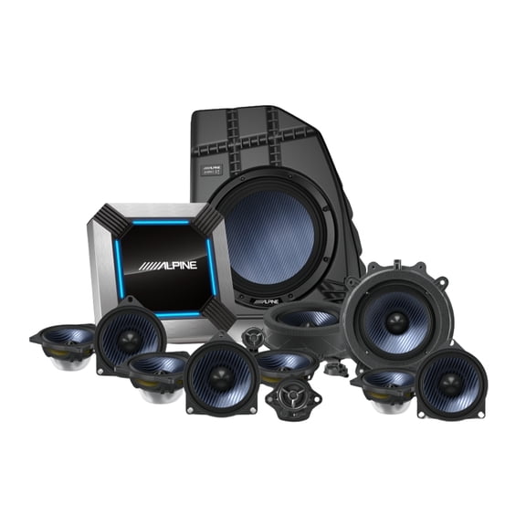 New Alpine PSS-TSLA-22Y 13-Speaker Sound System Upgrade for 2022-2023 Tesla Model Y
