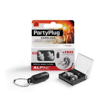 Alpine Partyplug Earplugs Silver Single