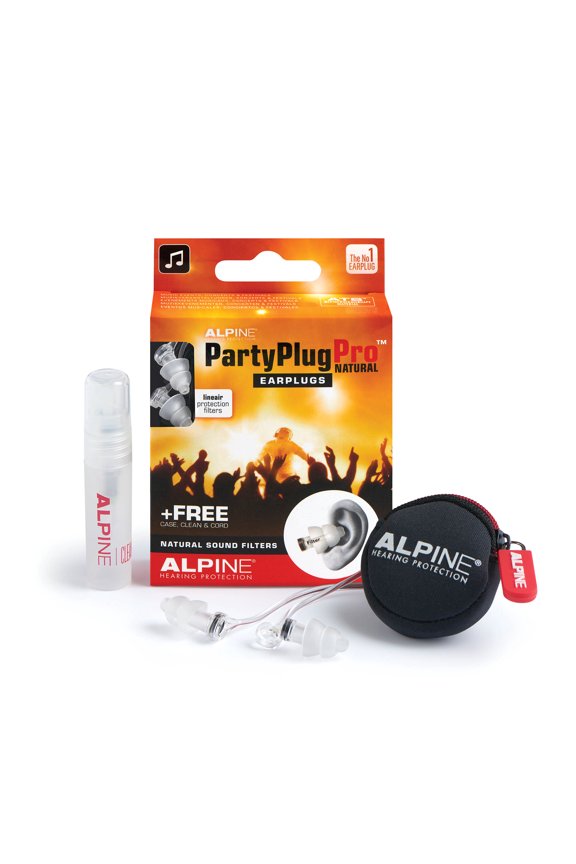 Alpine Partyplug Pro Earlplugs Natural Single