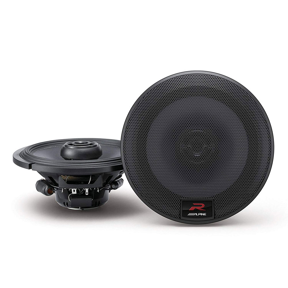 Alpine R-S65.2 R Series Set of 2 6.5 Inch Coaxial 2-way Car Speakers, Black - image 1 of 3