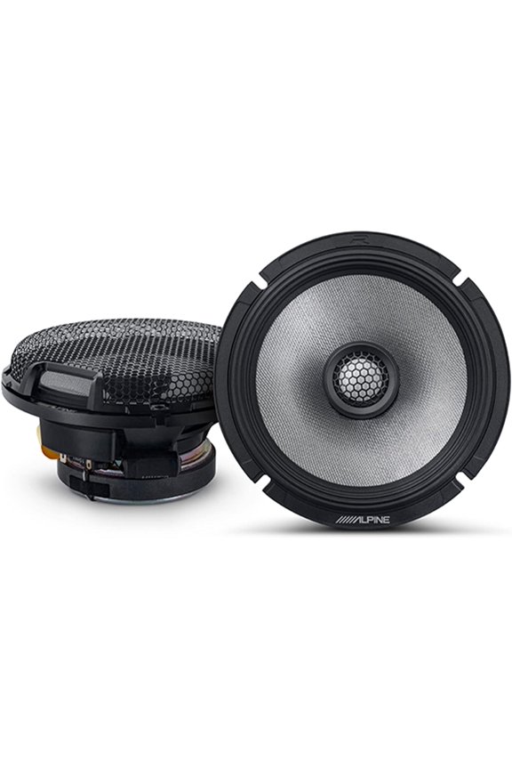 R2-S65 600W Peak 6.5" R-Series 2-Way Coaxial Speakers Hard-Dome Tweeters