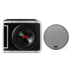Alpine R2-SB10V Next-Gen 10" R-Series Halo Loaded Sub Enclosure with KTE-10G.3 Grill