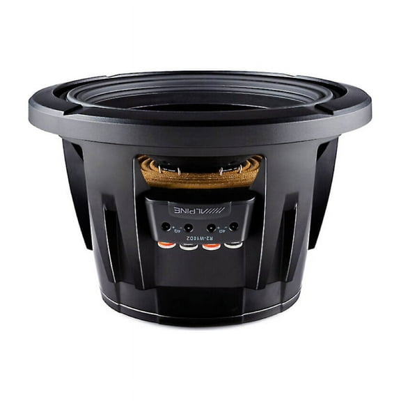 Alpine R2-W10D2 10" R-Series "R2" Subwoofer, Dual 2-Ohm, 750 Watt RMS