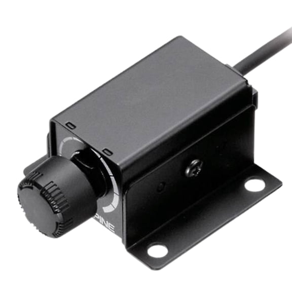 Alpine RUX-KNOB Remote Bass Knob For PDX Amps and MRP Mono Amplifiers