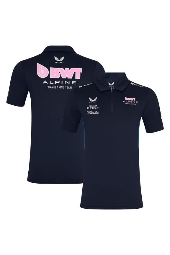 Men's Castore Navy Alpine 2025 Team Wear Polo