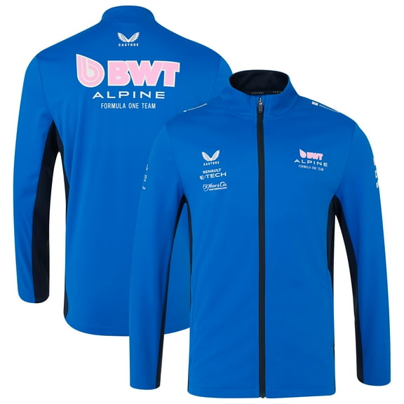 Unisex Castore Blue Alpine 2025 Team Wear Softshell Full-Zip Jacket