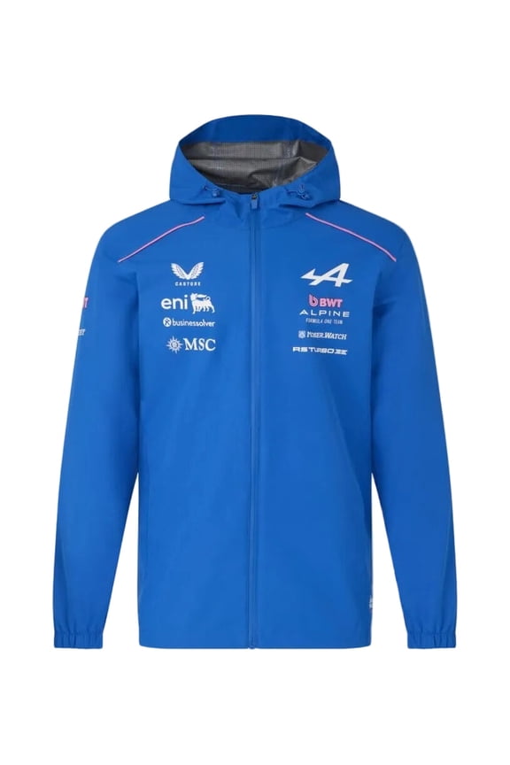 Racing F1 2026 Team Rain Jacket - Lapis Blue
