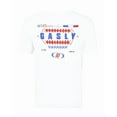 thumbnail image 1 of Alpine Racing F1 Pierre Gasly Relaxed Fit T-Shirt- White/French Navy, 1 of 8