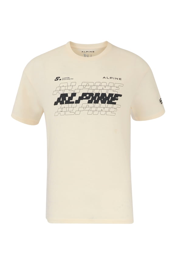 Racing F1 Silverstone Oversized T-Shirt - Egret