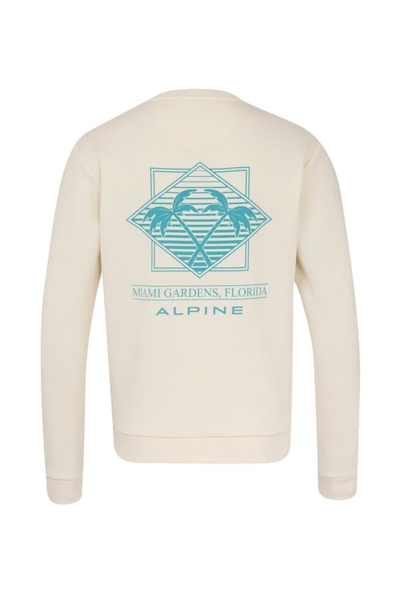 Racing F1 Special Edition Miami Oversized Sweater - Egret