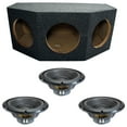 thumbnail image 1 of Alpine Rear Angle Sealed Triple 12" W12S4 Loaded Subwoofer Sub Box Enclosure 750W RMS 4 Ohm, 1 of 6