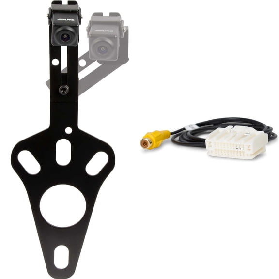 Alpine Rear View Camera For Jeep Wrangler 2007-2017 With Factory Display HCE-RCAM-WRA