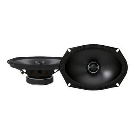 Alpine - S-Series 6" x 9" 2-Way Car Speakers with Carbon Fiber Reinforced Plastic Cones (Pair) - Black