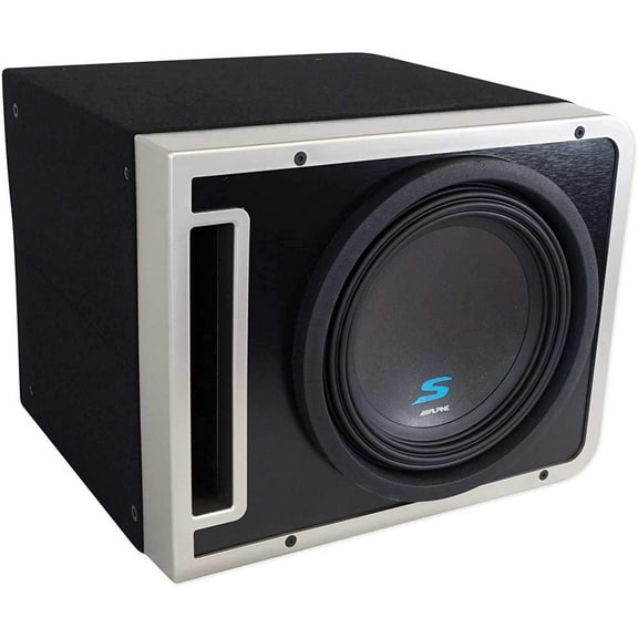 Alpine S-SB10V Pre-Loaded S-Series 10-inch Linkable Subwoofer Enclosure