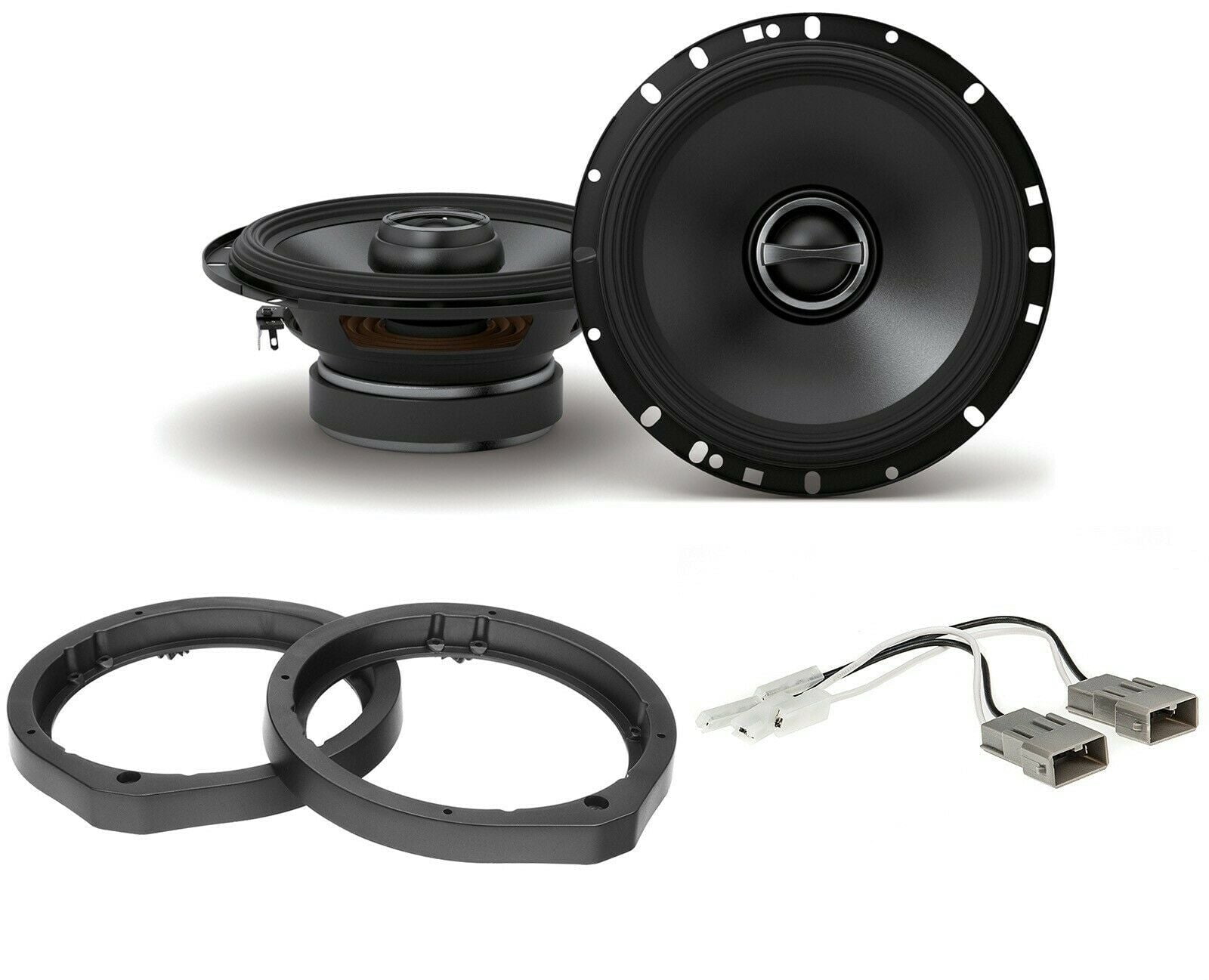 Alpine S2-S65 + Speaker Adapters + Harness Fit Select Honda and Acura ...