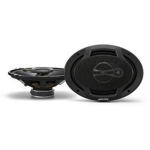 Alpine SPJ-691C3 6" x 9" Coaxial 3-Way Speaker, 400W Max Power