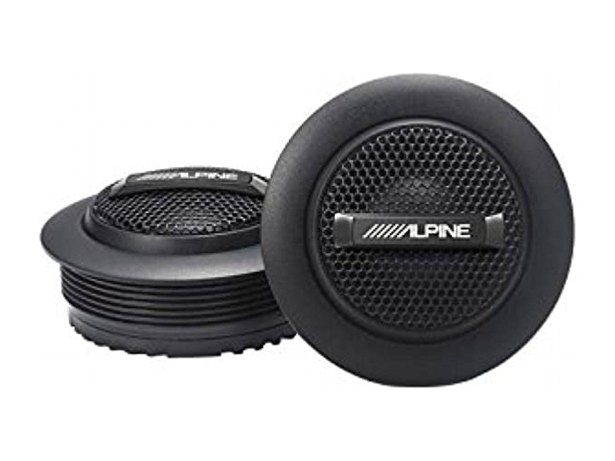 Alpine SPS110TW 1" Silk Dome Car Tweeters
