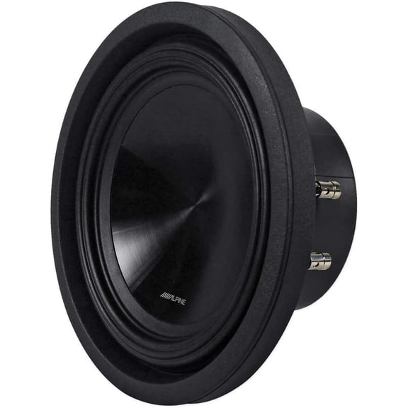 Alpine SWT-10S4 1000W 10" SWT Series Single 4-ohm Shallow Mount Subwoofer