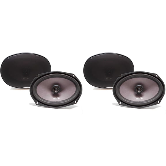 Alpine SXE-6926S 6x9 Speaker Bundle Compatible with Ram Crew Cab Truck 2012 & Up