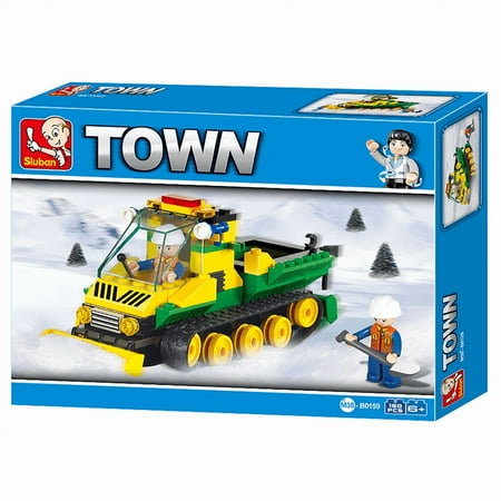 Alpine Snow Compactor Building Brick Kit (150 Pcs)