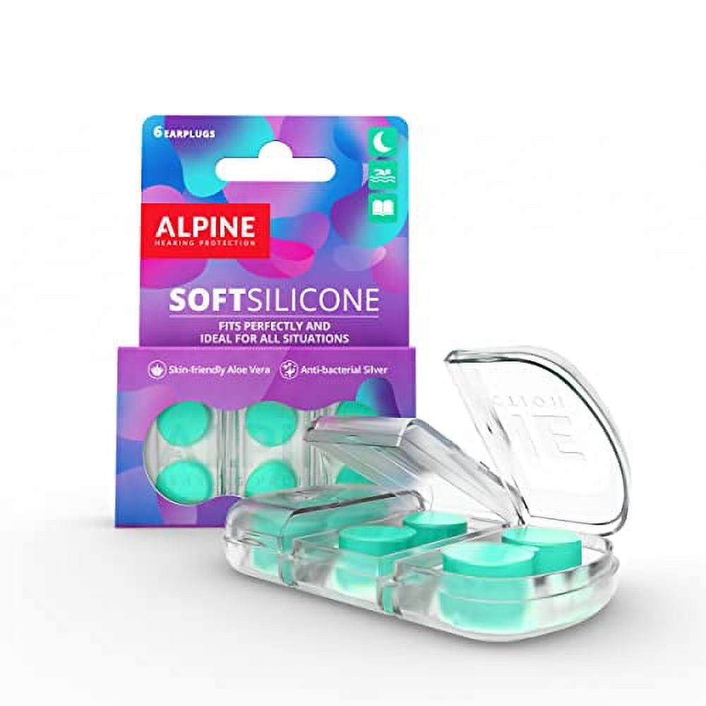 Alpine SoftSilicone Moldable Silicone Putty Ear Plugs Noise Reducing