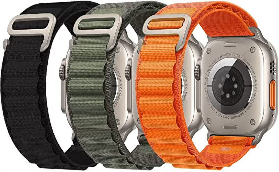 Alpine Solo Loop Strap Compatible With Apple Watch Ultra mm mm