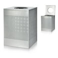 thumbnail image 1 of Alpine Stainless Steel Commercial Trash Can - Large Perforated 40 Gallon Trash Can Open Top, Heavy Duty Garbage Can for Indoor & Outdoor Use, Perfect for Office, Commercial Bathroom, Hotel, Lobby, an, 1 of 8