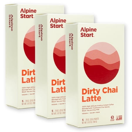 Alpine Start Dirty Chai Latte Instant Coffee Bundle (3-Pack)