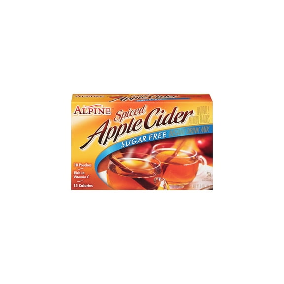 Alpine Sugar Free Spiced Cider Original Drink Mix (Pack of 5)
