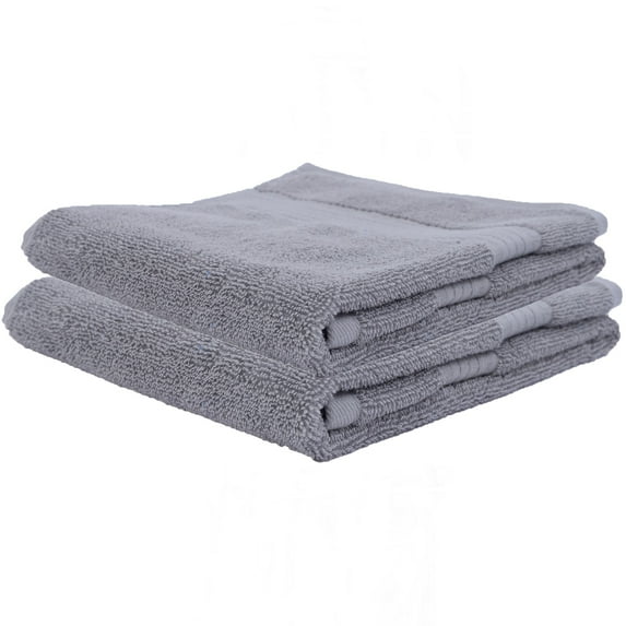 Alpine Swiss 100% Cotton 2 Piece Towel Set Soft Absorbent Face Hand Bath Towels