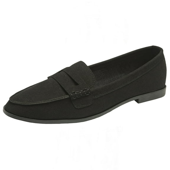 Alpine Swiss Abby Womens Penny Loafers RUNS SMALL Slip On Flats Comfortable Office Shoes